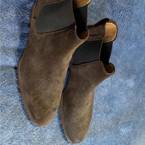 To Boot Men\'s Brown Suede Shoes size 9.5 EX main image 5